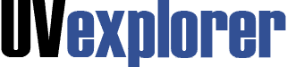 UVexplorer text logo