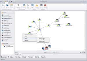 uvexplorer screenshot - export map to