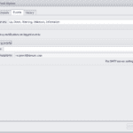 uvexplorer screenshot - monitor event configuration