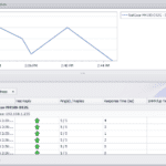 uvexplorer screenshot - ping history