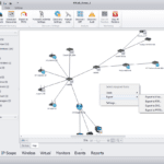 uvexplorer screenshot - export map to prtg