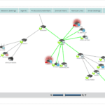 uvexplorer screenshot - monitor status map