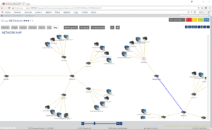 uvexplorer screenshot - map in prtg