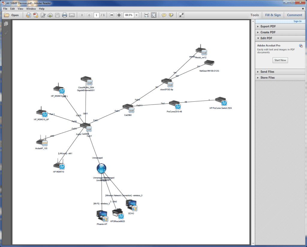 uvexplorer screenshot - export to pdf